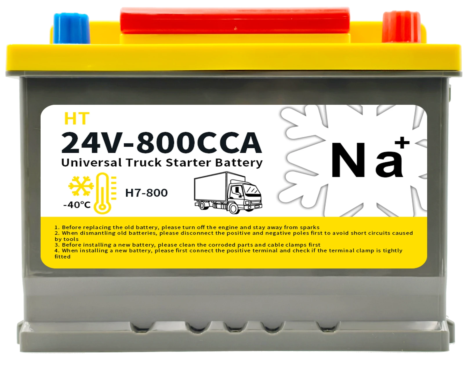 Sodium-Ion Automotive Starter Powe